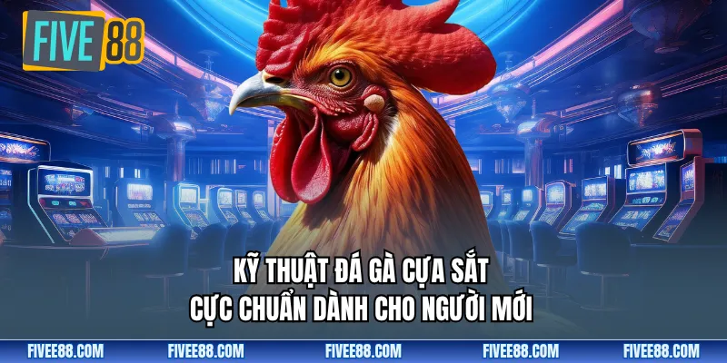 Kỹ thuật đá gà cựa sắt cực chuẩn dành cho người mới